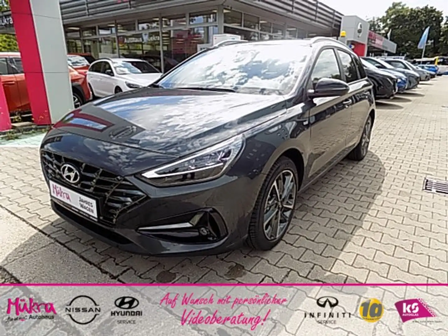 Hyundai i30 FL Kombi Advantage 1.5 Turbo MildHybrid (48V) 6-Ga Gris - 1