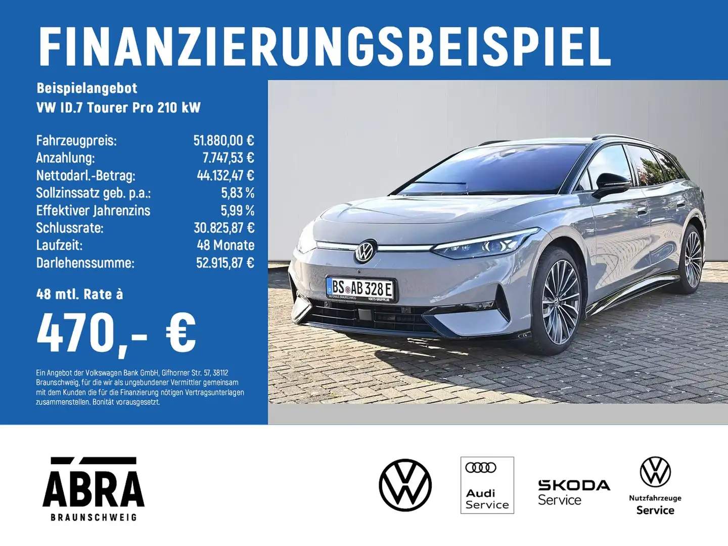 Volkswagen ID.7 Tourer Pro 210 kW Gris - 2