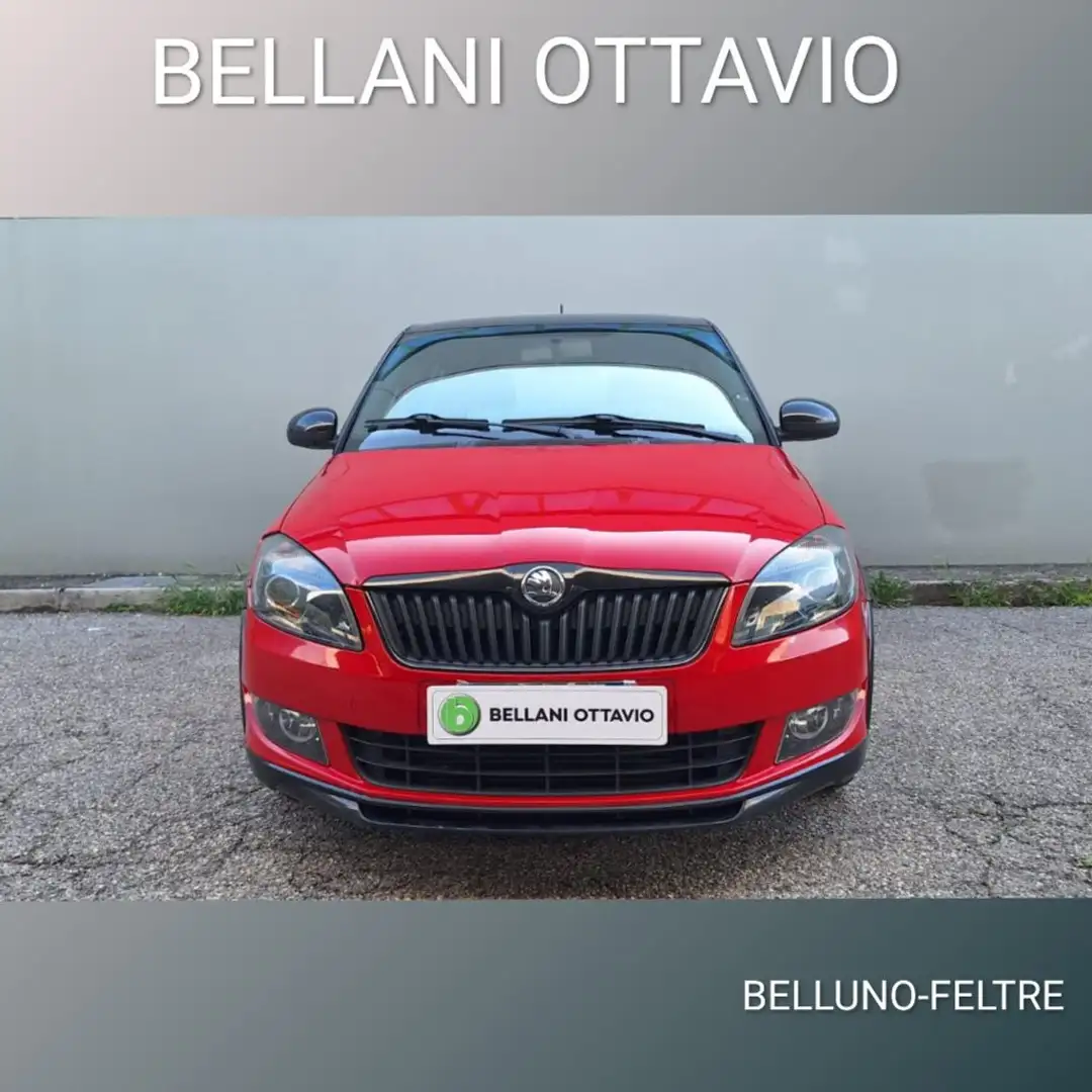 Skoda Fabia 1.6 TDI CR 90CV 5p. Monte-Carlo Rouge - 2
