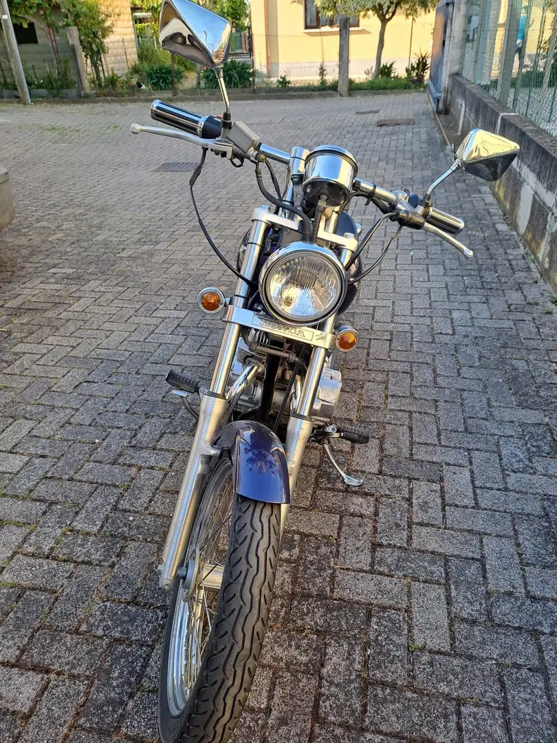 Honda CA 125 Rebel Bleu - 2