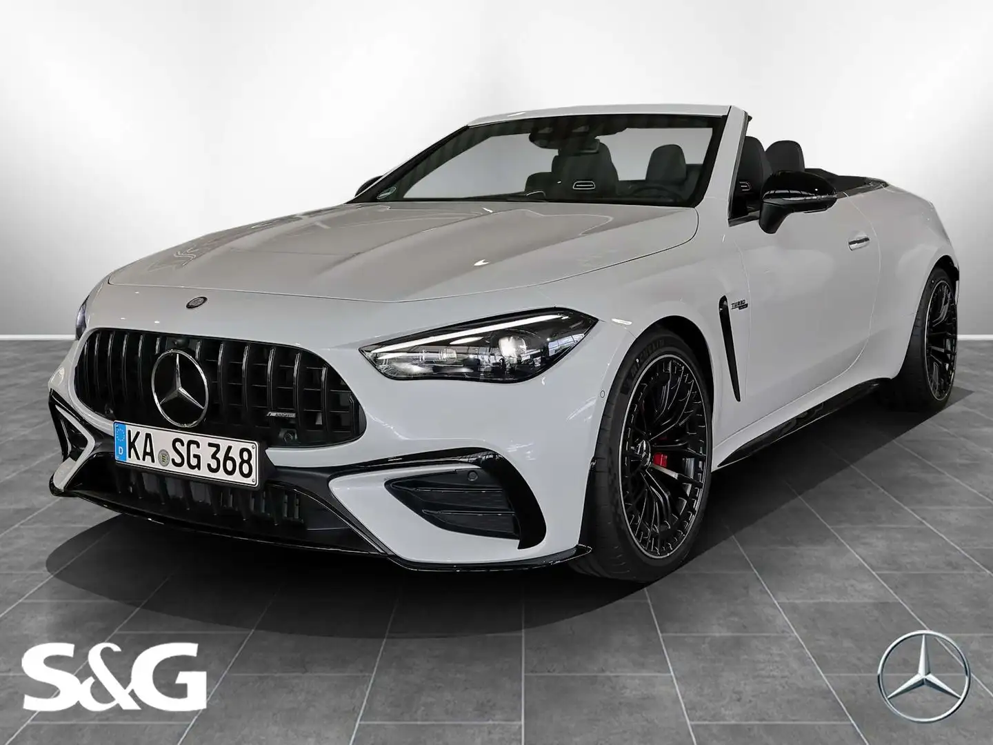 Mercedes-Benz CLE 53 AMG 4M+ Cabrio MBUX+360°+DIG-LED+Standhzg Weiß - 1