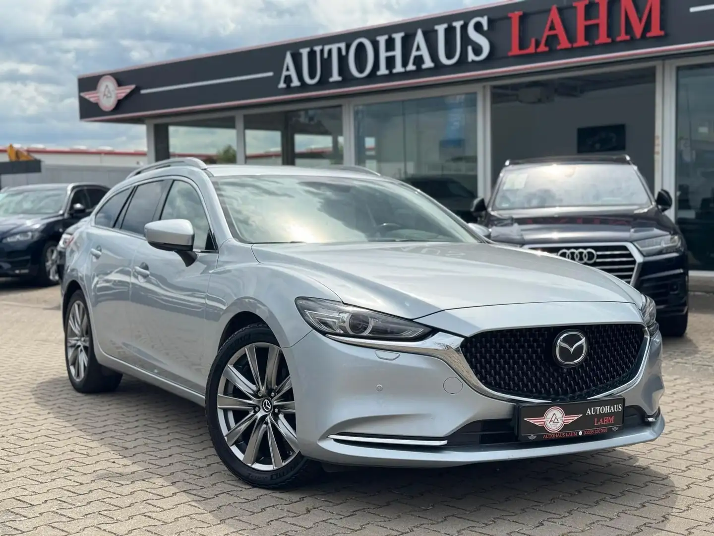 Mazda 6 Kombi Exclusive-Line AWD*HEAD-UP*AHK*360°KAMER Silber - 1