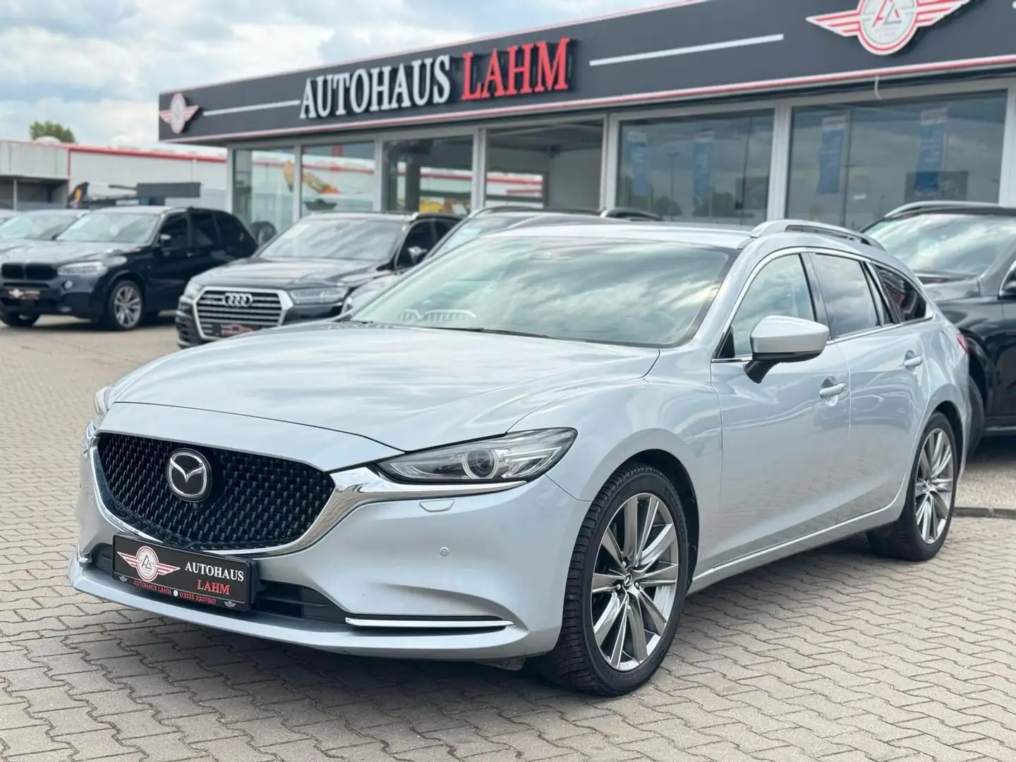 Mazda 6 Kombi Exclusive-Line AWD*HEAD-UP*AHK*360°KAMER Silber - 2