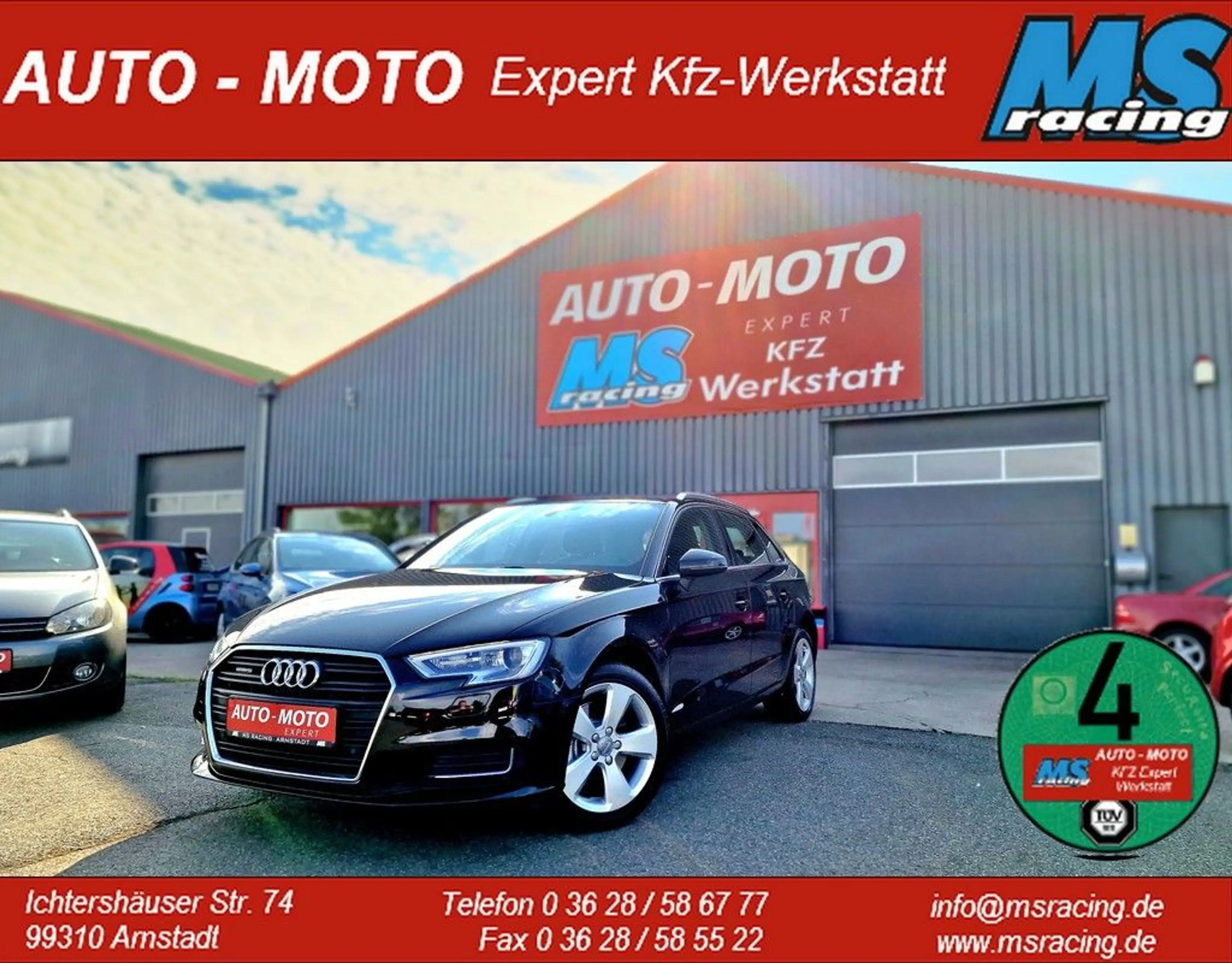 Audi A3 Sportback quattro S-tronic/Tempo/Alu/Navi
