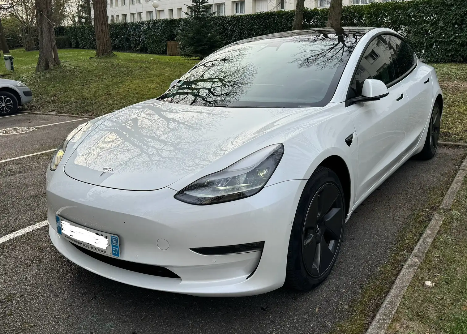 Tesla Model 3 Long Range Dual Motor AWD Blanc - 2