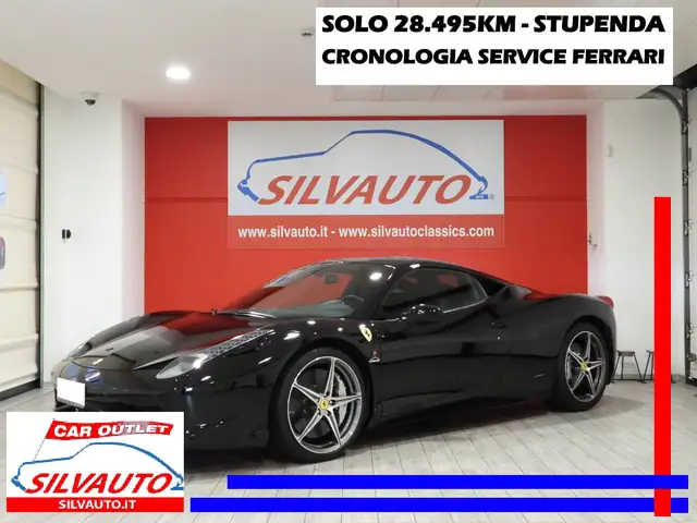 Ferrari 458 ITALIA DCT - SOLO 28.495KM – CRONOLOGIA SERVICE FERRARI COMPLETA – UFFICIALE ITALIA (2011)