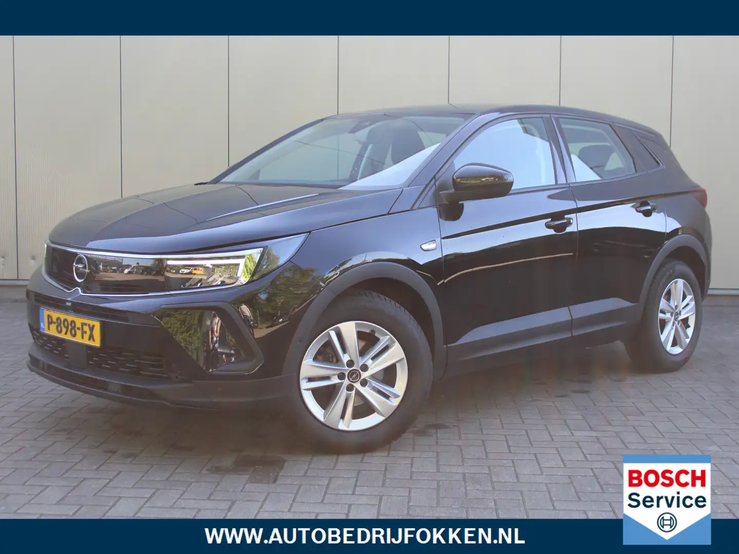 Opel Grandland 1.2 Turbo Edition Clima|Navi|LM-Velgen|Winterpakke Noir - 1