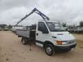 Iveco Daily 35c15 cassone fisso con gru Bianco - thumbnail 3