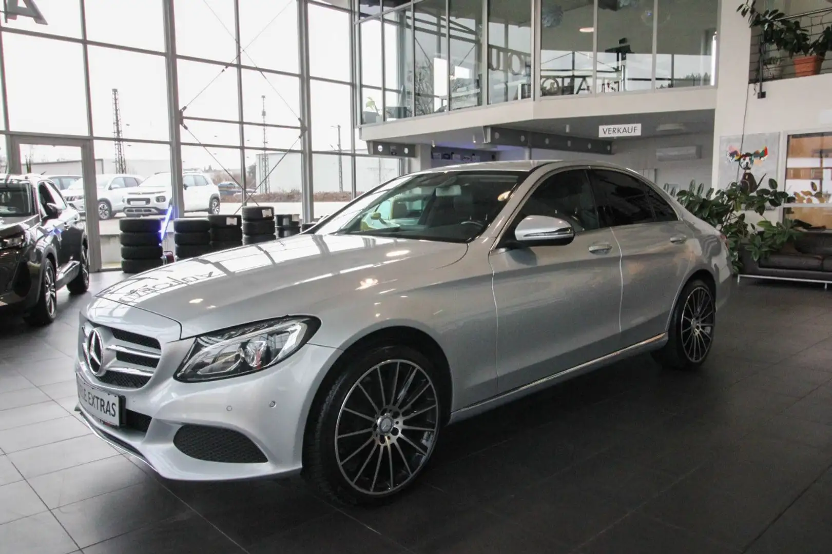 Mercedes-Benz C 220 d Avantgarde 4Matic Business Plus/LED/ Silber - 1
