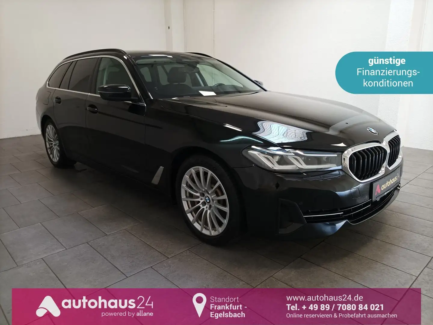 BMW 530 5er - 530 e AHK|Navi|CAM|Sitzhzg.|H&K Noir - 1