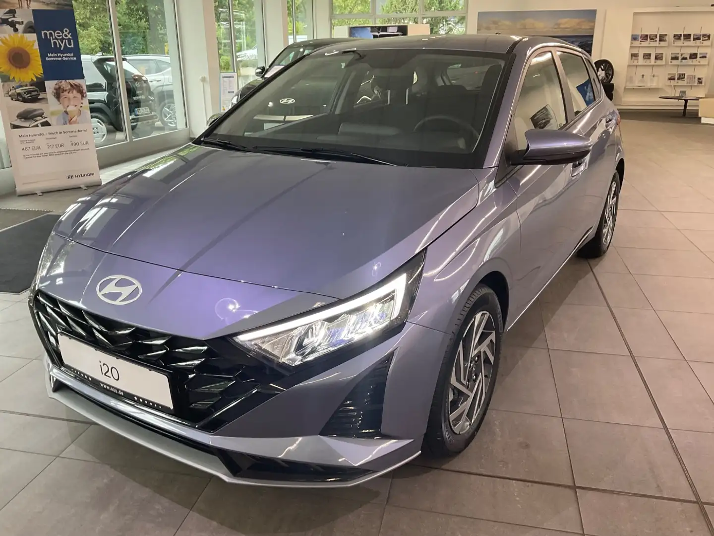 Hyundai i20 1.0 Turbo Trend MY25 LED, Komfort-Paket Bleu - 2