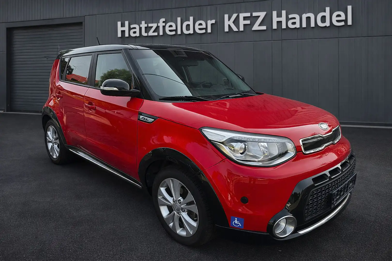 Kia Soul Rollstuhlrampe*Behindert*Rolli*Aktiv/Passiv Rot - 1