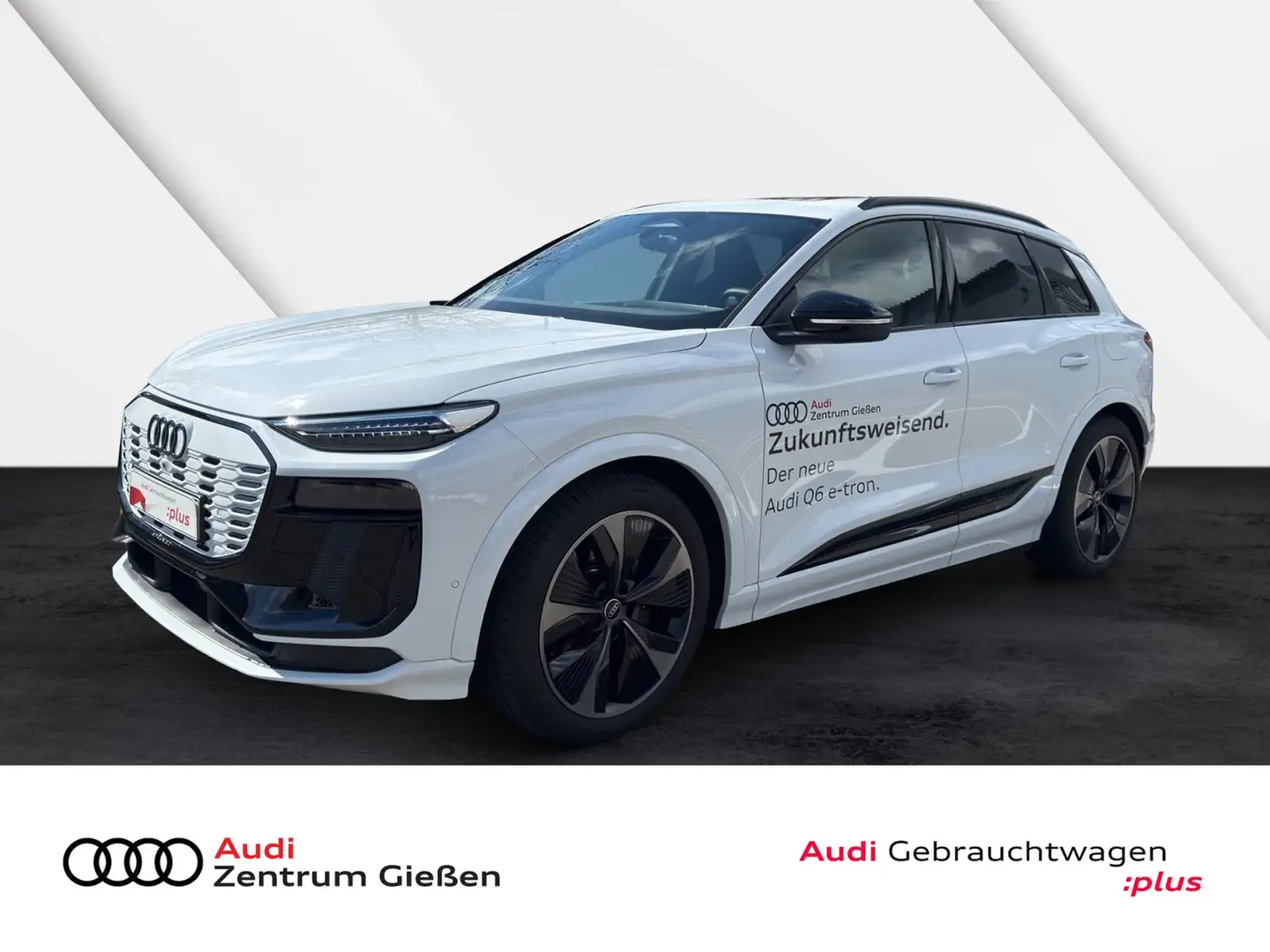 Audi SQ6 e-tron quattro AHK Pano B&O Tech-pro Weiß - 1