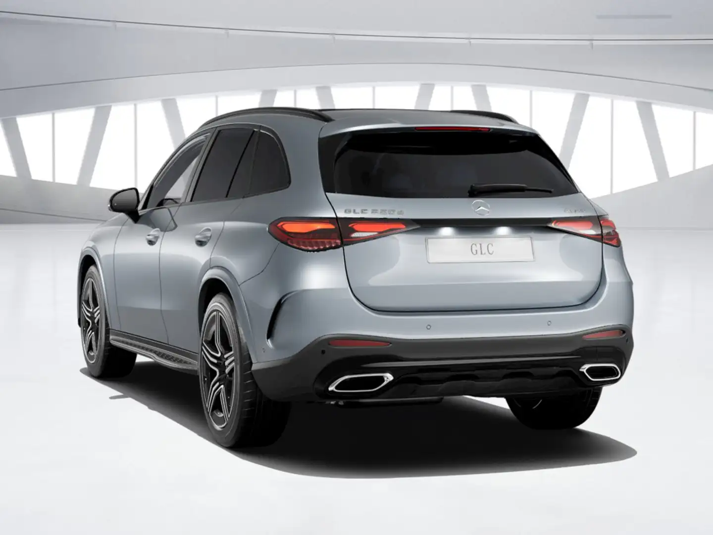 Mercedes-Benz GLC 220 GLC 220 d 4Matic AMG Line Premium Plus NIGHT-PACK Plateado - 2