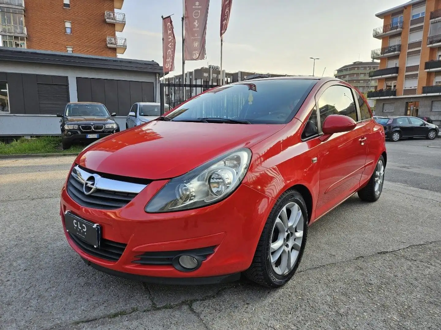 Opel Corsa 1.2 3 porte Rosso - 2