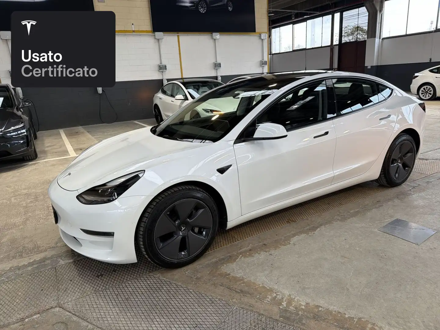 Tesla Model 3 Long Range AWD Bianco - 2
