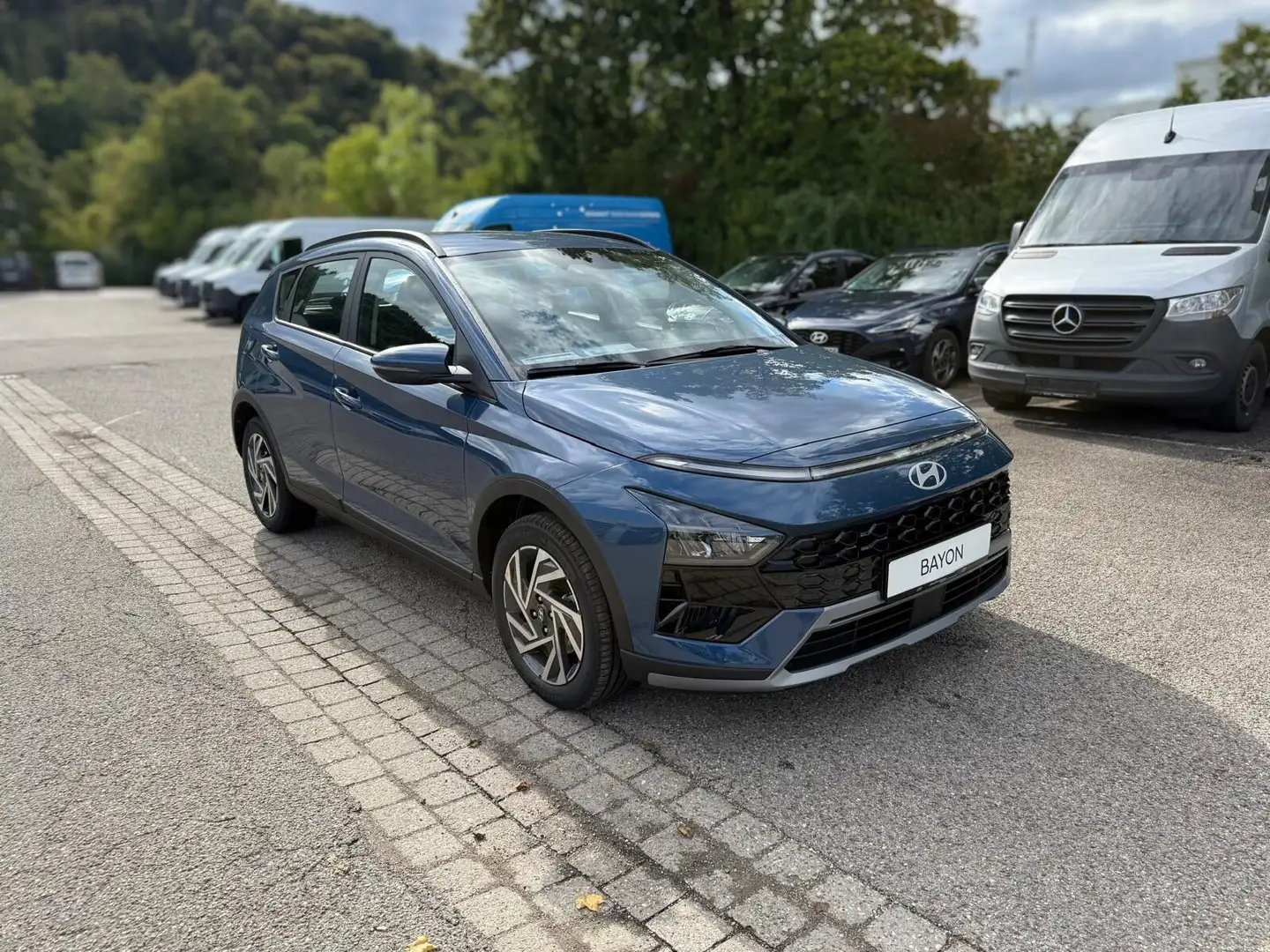 Hyundai BAYON Bayon 1.0 T-GDI Trend Blau - 2