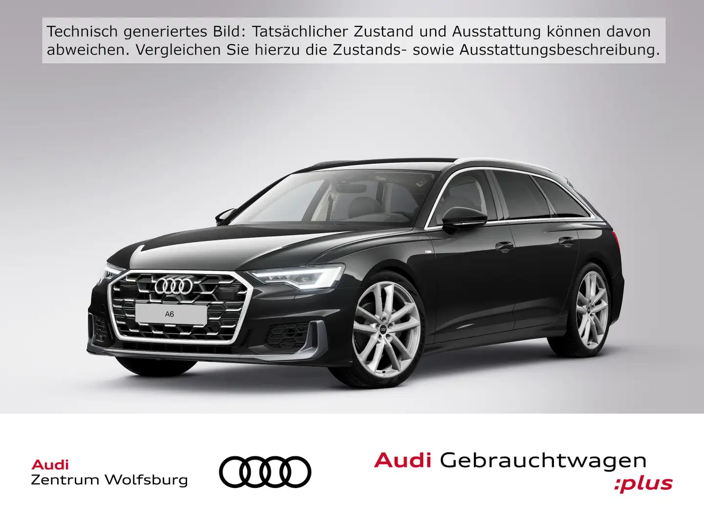 Audi A6 35 TDI S tronic S line Matrix/Stand/ACC Schwarz - 1