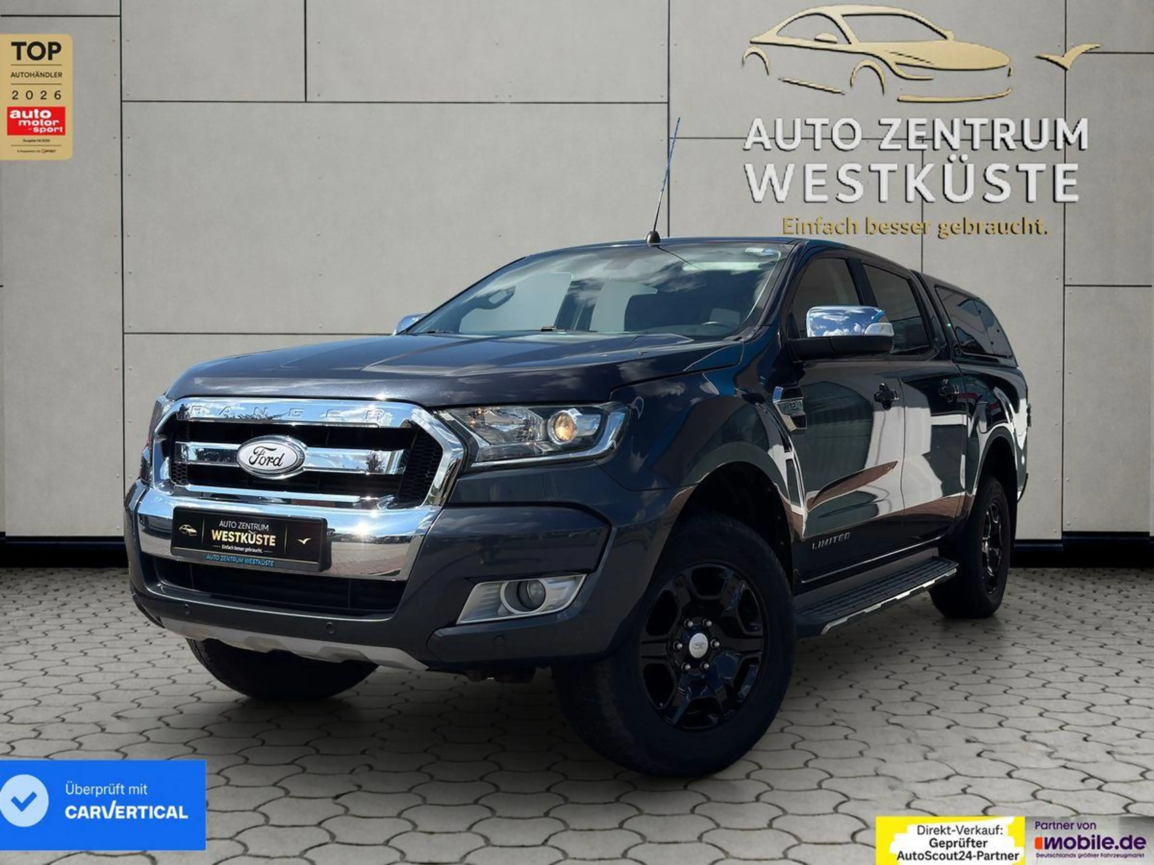 Ford Ranger Limited DoKa 4x4 3.2 TDCi Hardtop AHK — photo 4