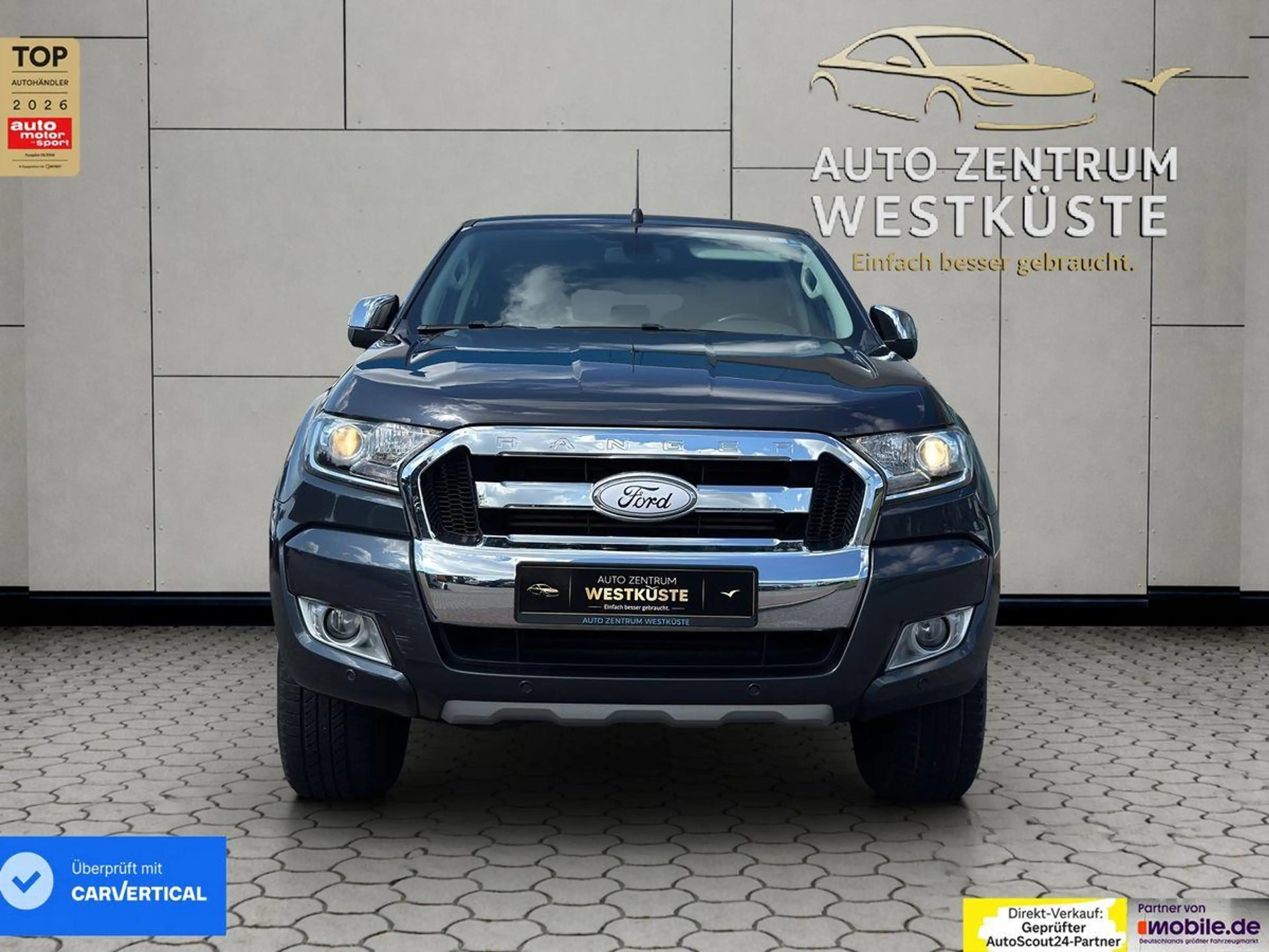 Ford Ranger Limited DoKa 4x4 3.2 TDCi Hardtop AHK — photo 2