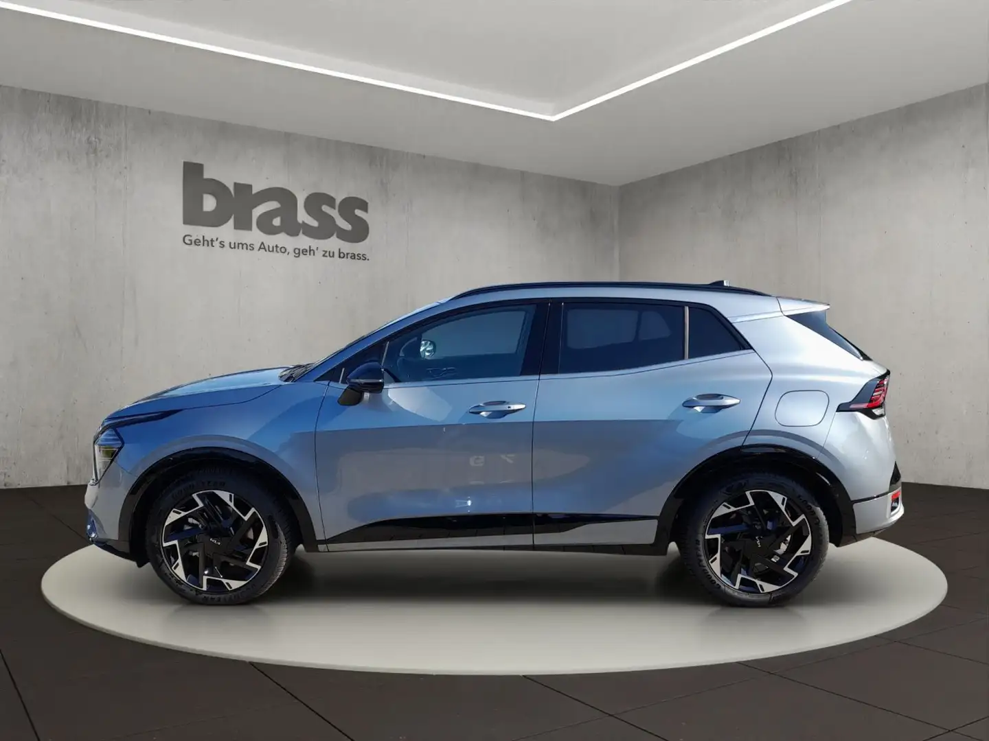 Kia Sportage 1.6 T-GDI Mild-Hybrid GT-Line inkl. AHK Silber - 2