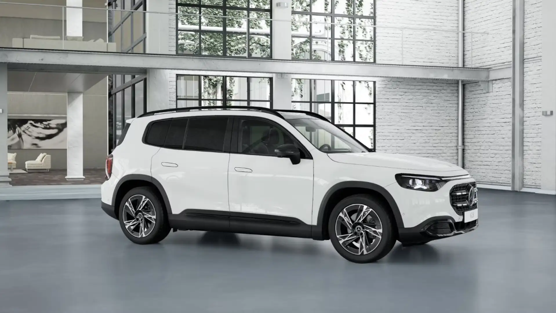 Mercedes-Benz GLB 200 Rückfahrkamera,Klimaautomatik,Navi Weiß - 2