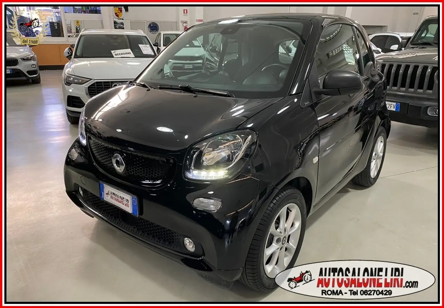smart forTwo 1.0 Passion 71cv Twinamic Nero - 1