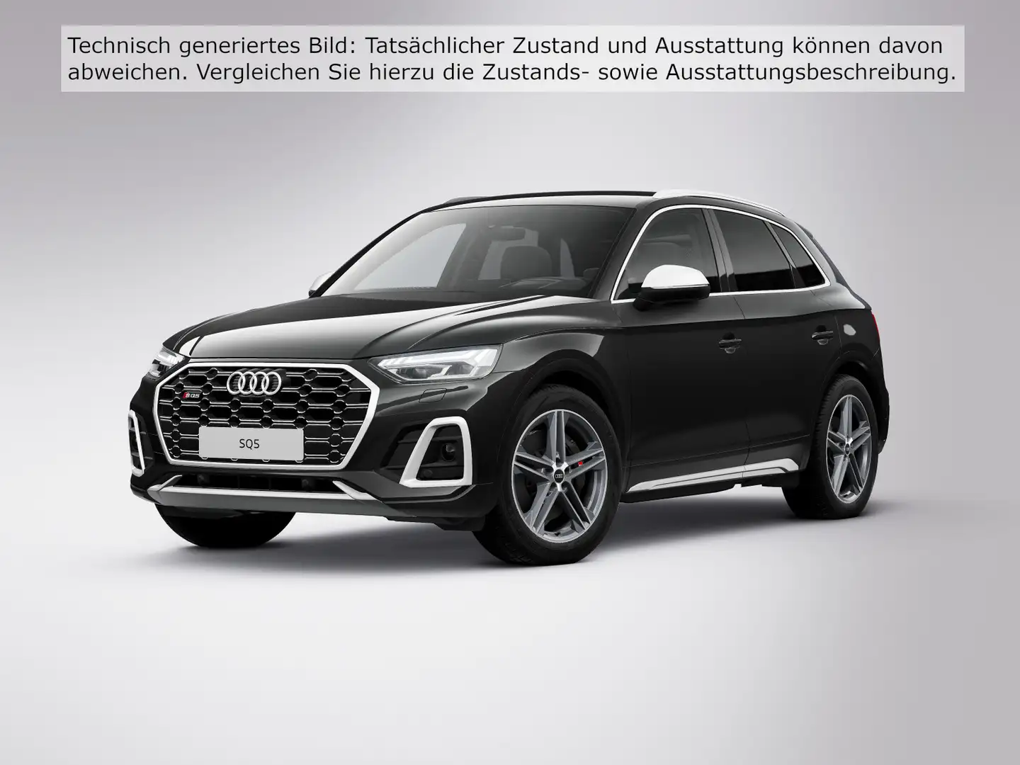 Audi SQ5 3.0 TDI qu. tiptr. PDC MATRIX 360°K NAVI HUD Noir - 2