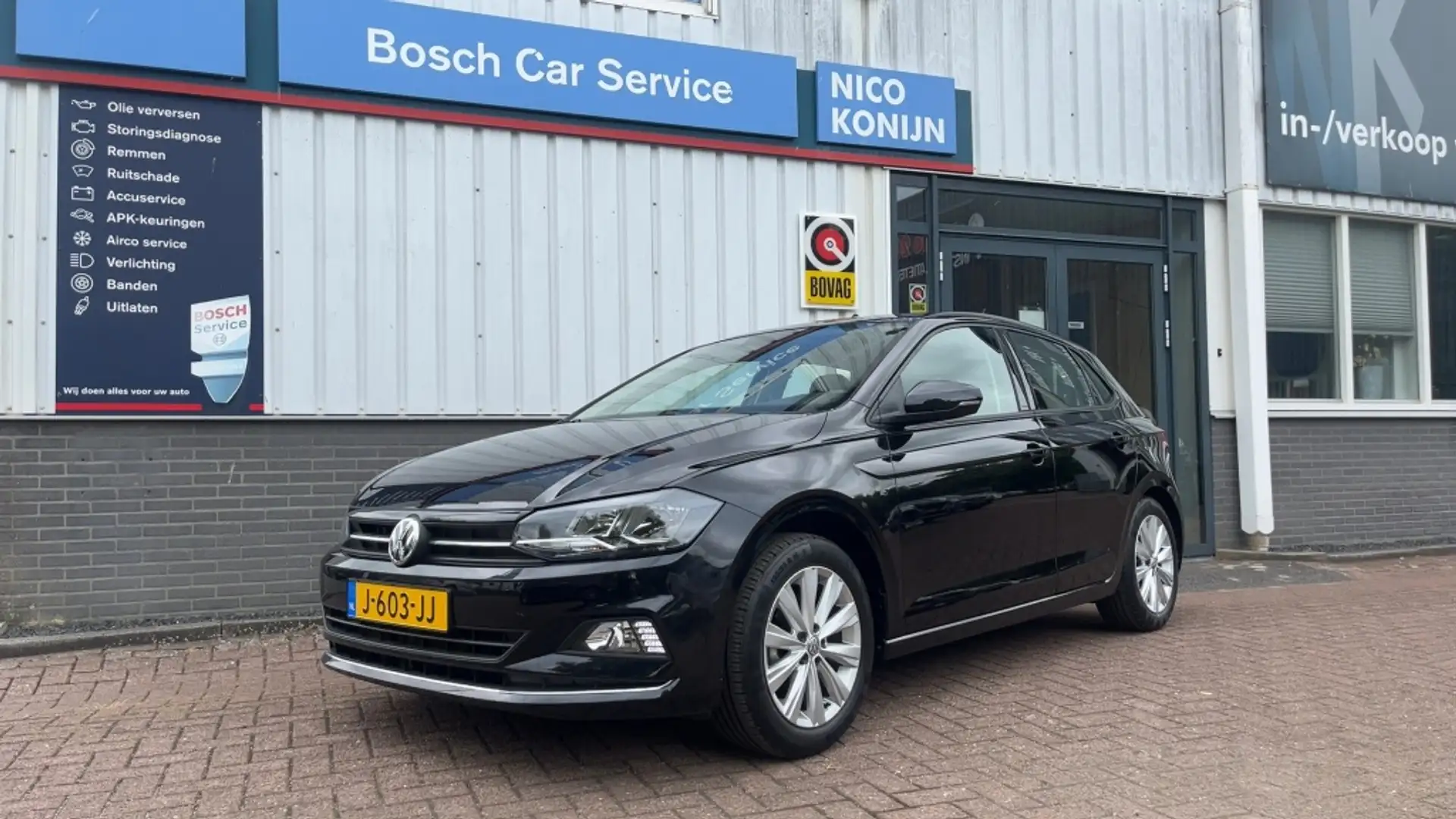 Volkswagen Polo 1.0 TSI Highline,Navi,Trekhaak Noir - 1