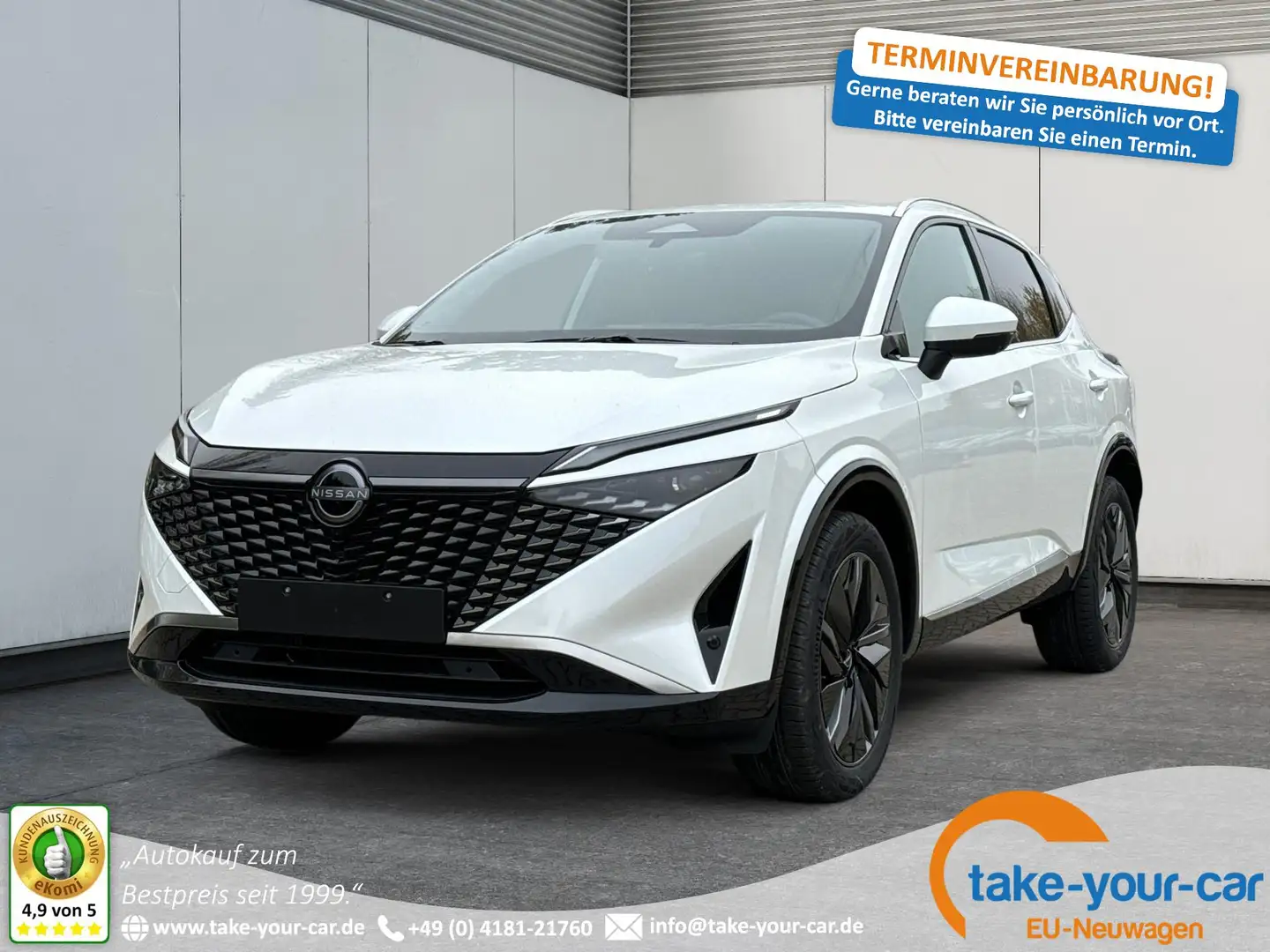 Nissan Qashqai Tekna 360°KAMERA+ACC+PDC+EL. HECKKL. 1.3 DIG-T ... Schwarz - 1