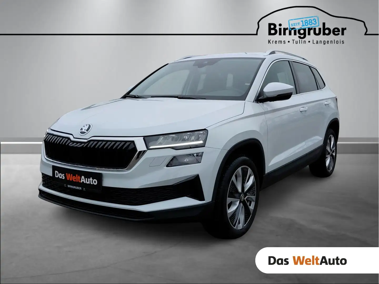 Skoda Karoq Selection TSI DSG ACT Weiß - 1