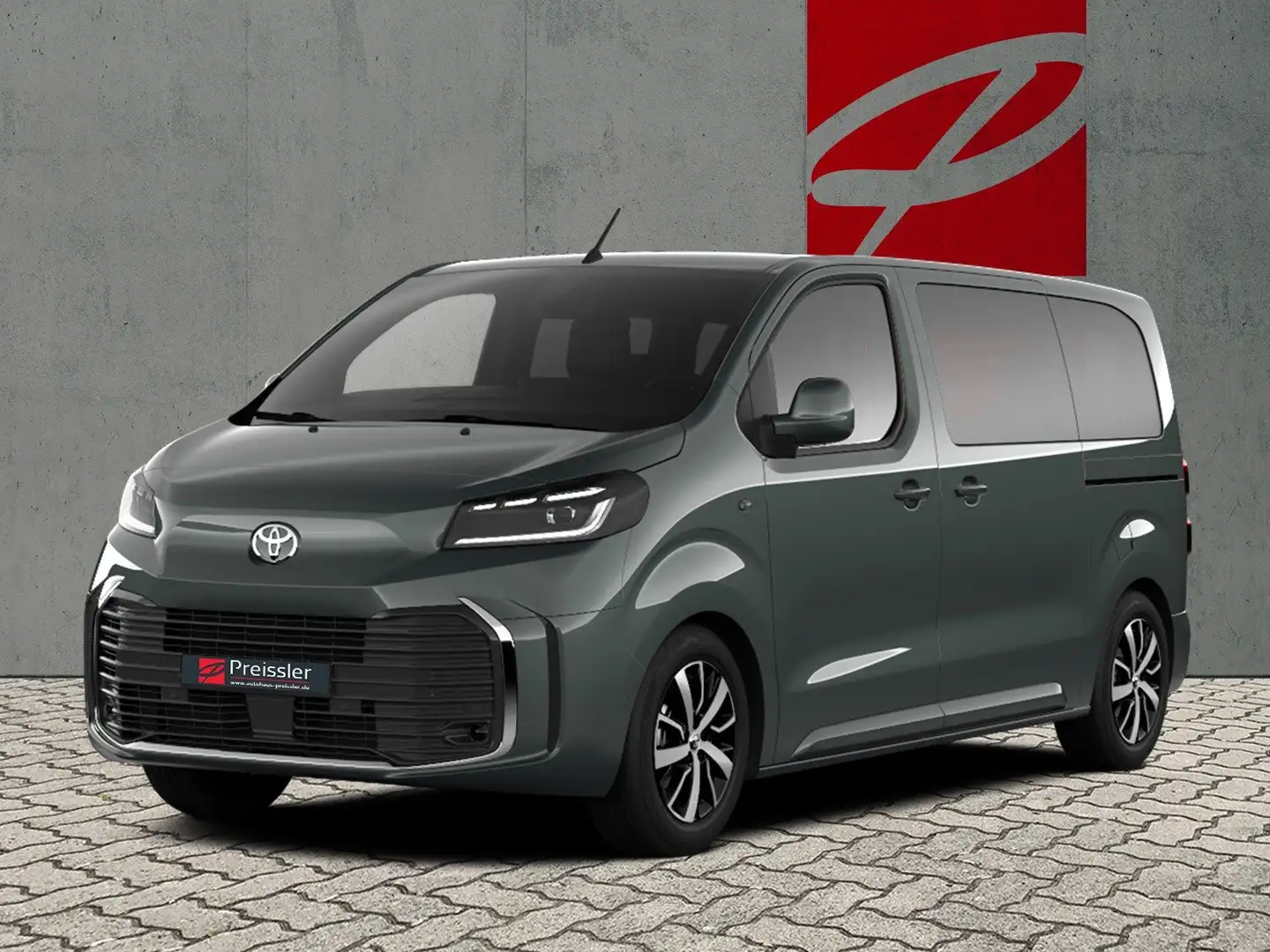 Toyota Proace Verso 2,0 Autom. L1 *Lounge* Grün - 1