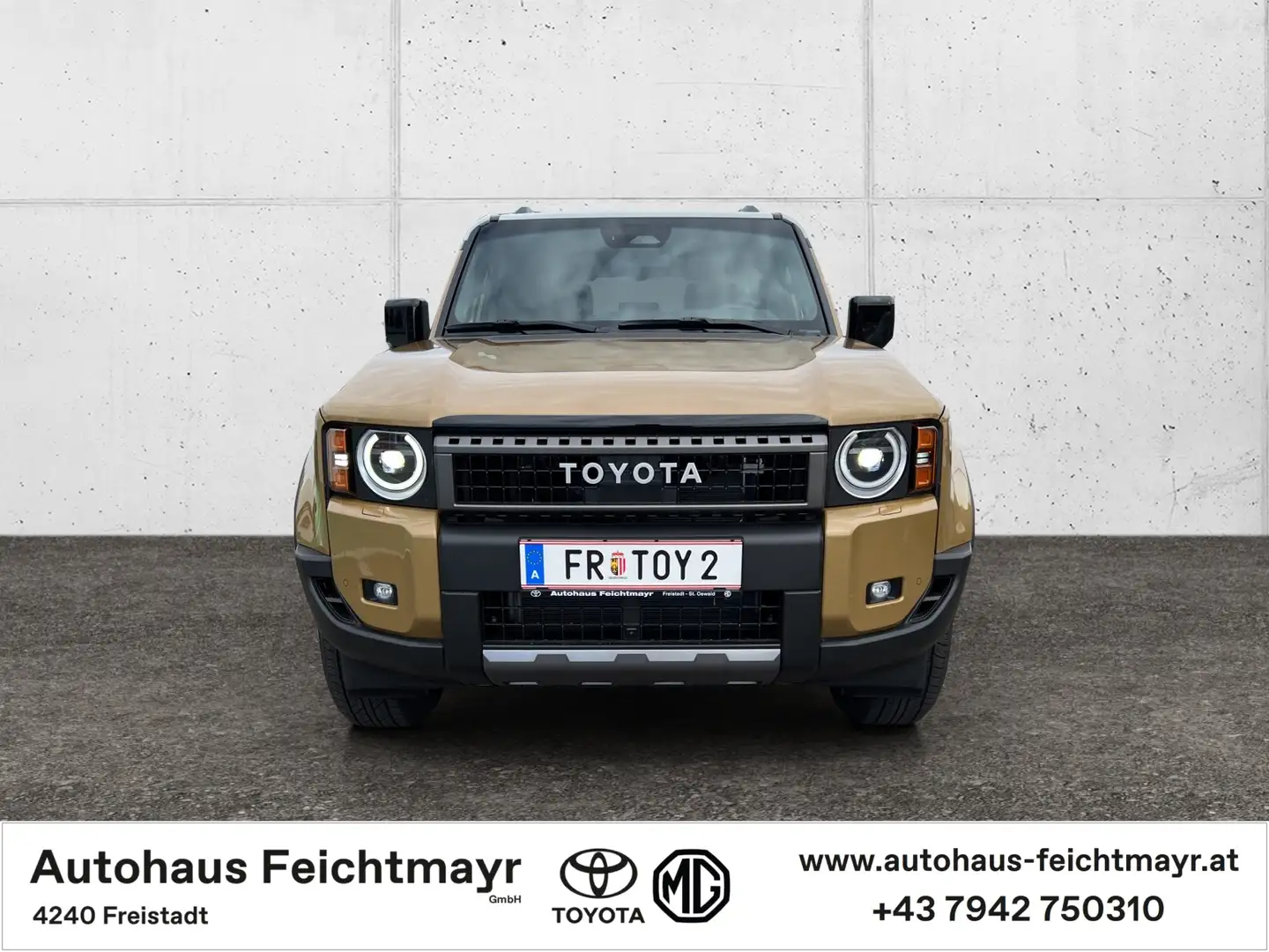 Toyota Land Cruiser 2,8 D-4D 4WD FIRST EDITION 5-Sitze Aut. 5t. Beige - 2