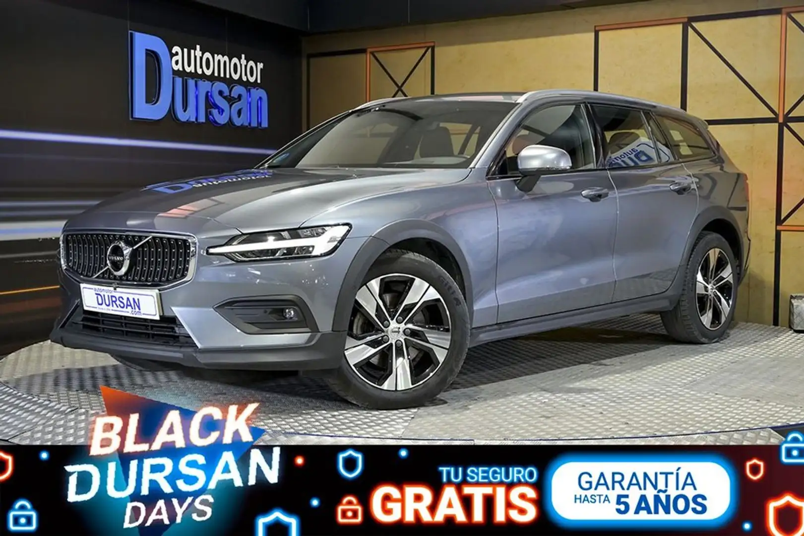 Volvo V60 2.0 B4 D AWD Cross Country Pro AUTO Gris - 1