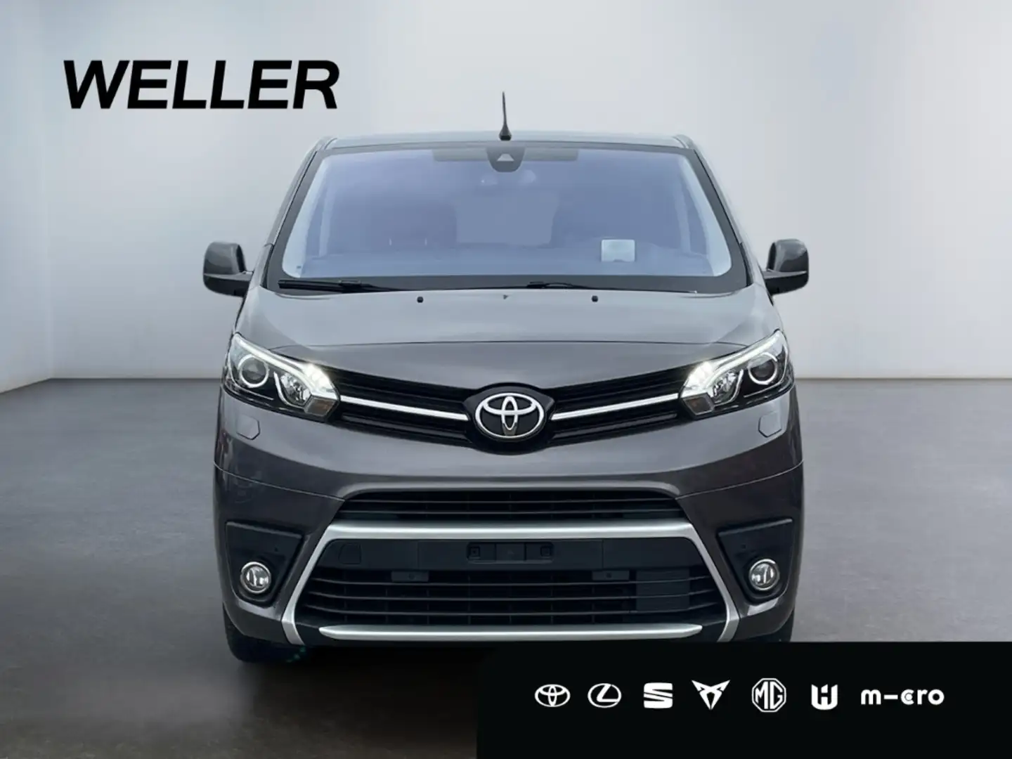 Toyota Proace 2,0-l-D-4D L1 Verso Lounge *Standhz*Pano* Grau - 2