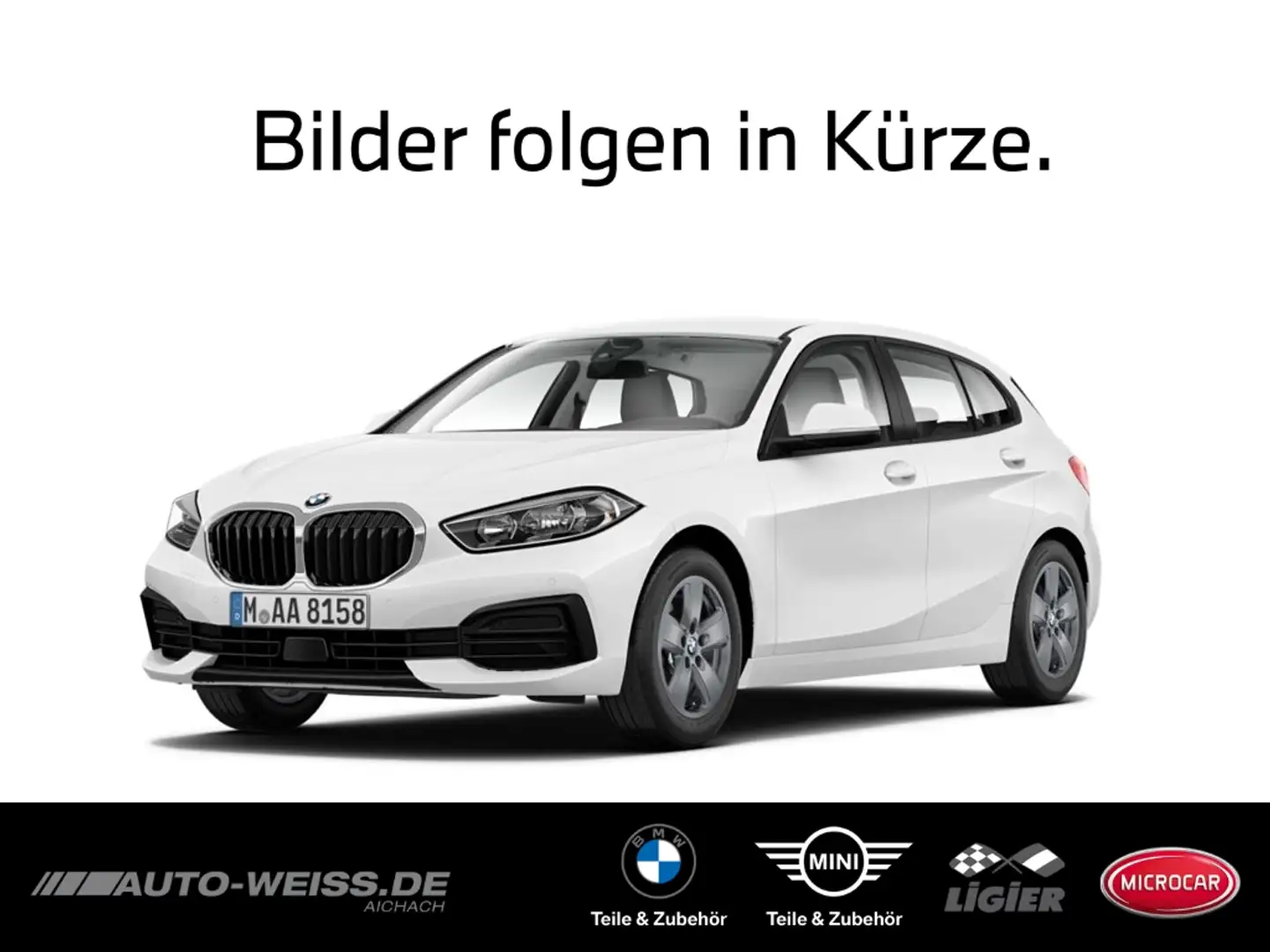 BMW 118 i +NAVI+PDC+DAB+SHZ+MFL+USB+BT+ALU Weiß - 1