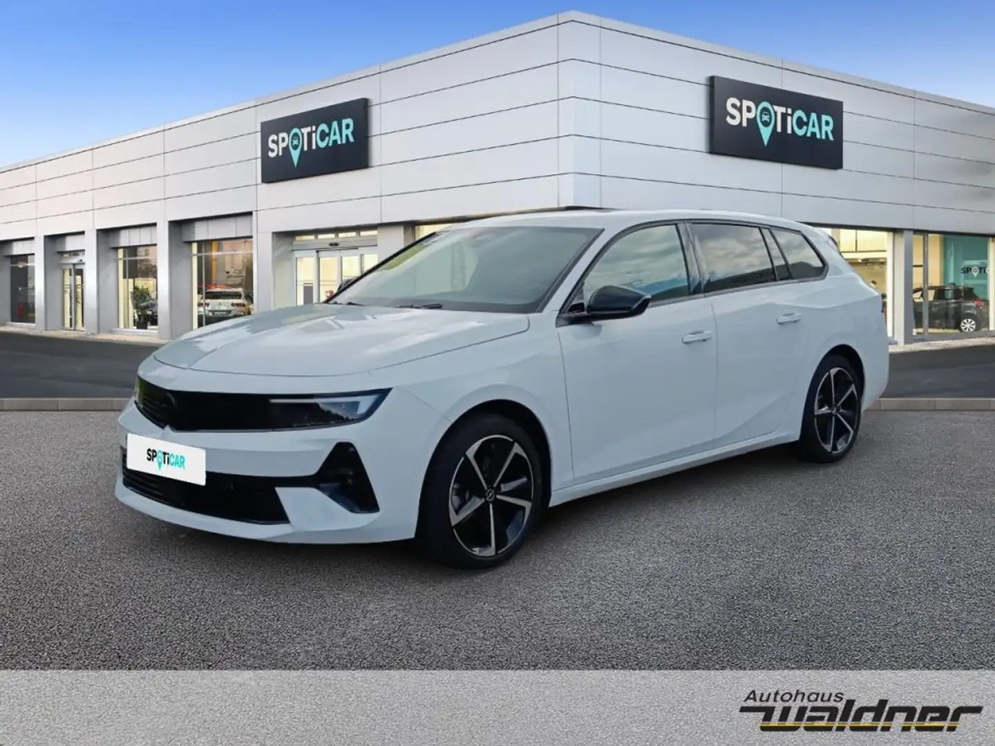 Opel Astra Sports Tourer 1.2 Turbo GS Blanc - 1