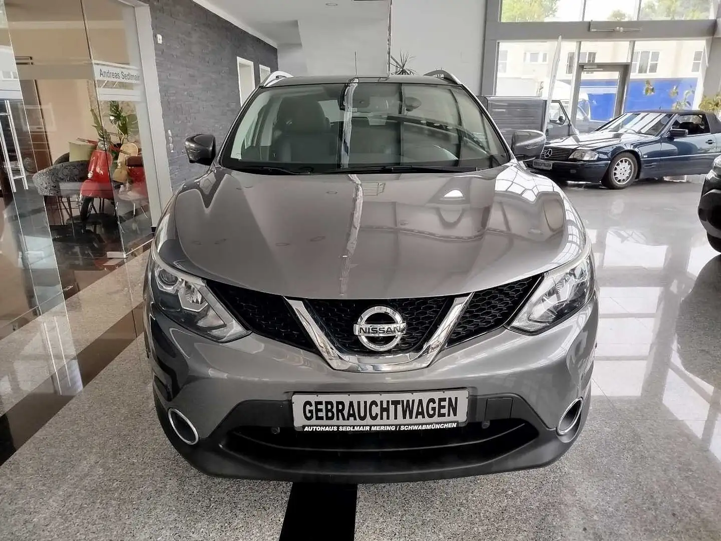 Nissan Qashqai 1.2 DIG-T Automatik TEKNA *PANO/LED* Gris - 2