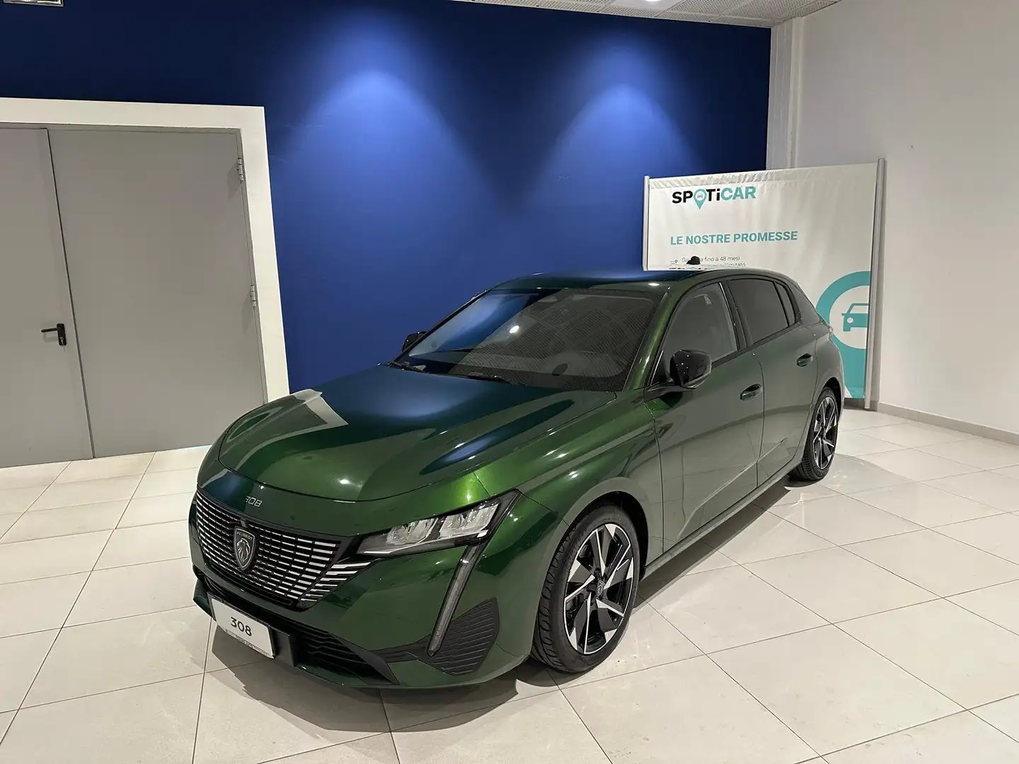 Peugeot 308 Allure Pack Eat8 -cert. CHECK cinghia- Verde - 1