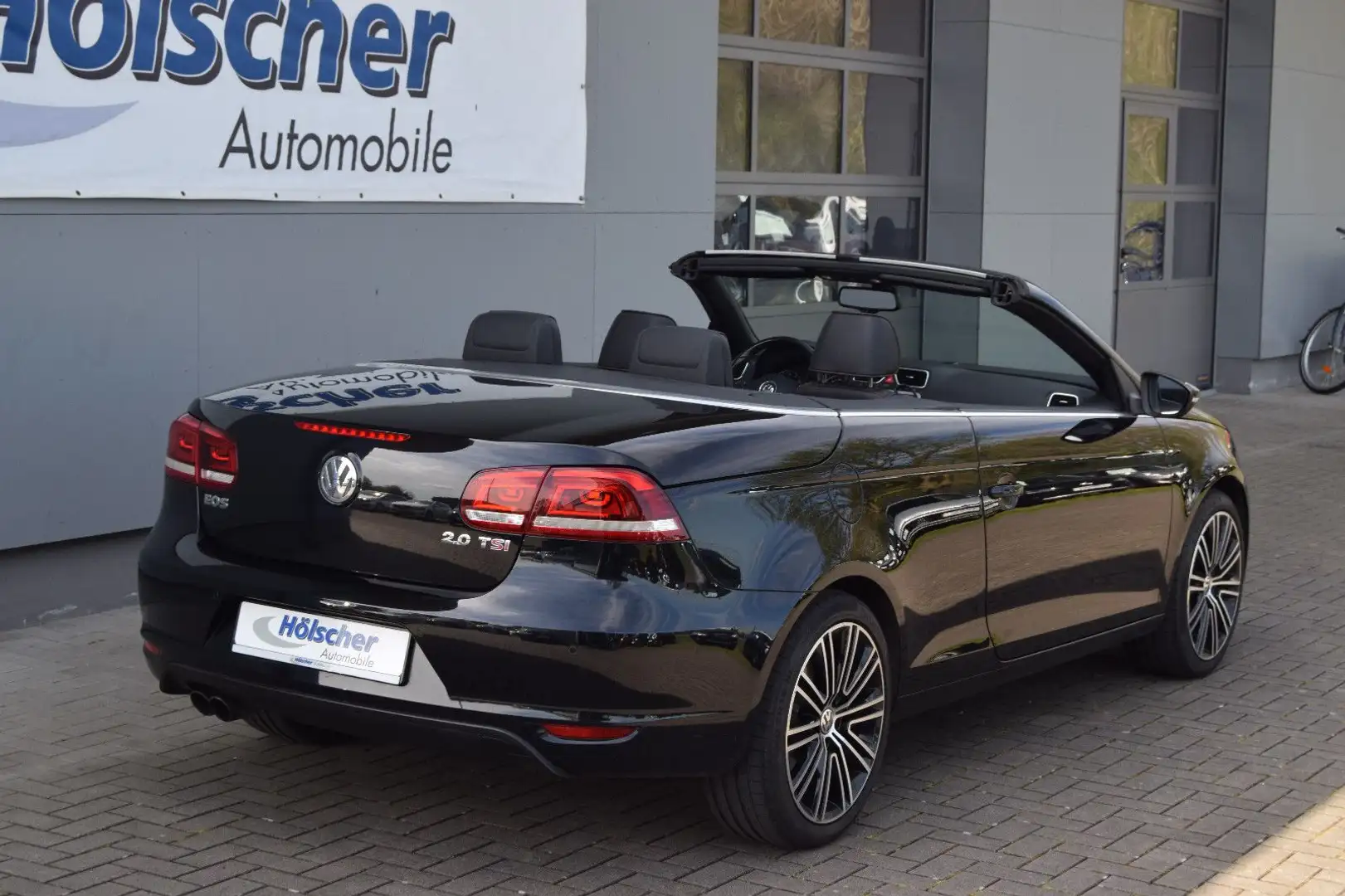 Volkswagen Eos Exclusive!AUTOM!Navi,Leder,Sitzh,Parks,V&H,, Black - 2