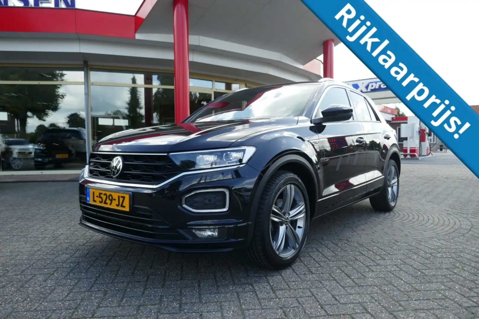 Volkswagen T-Roc 1.5 TSI SPORT BNS RLINE  150 PK   AUTOMAAT / NAVIG Noir - 1
