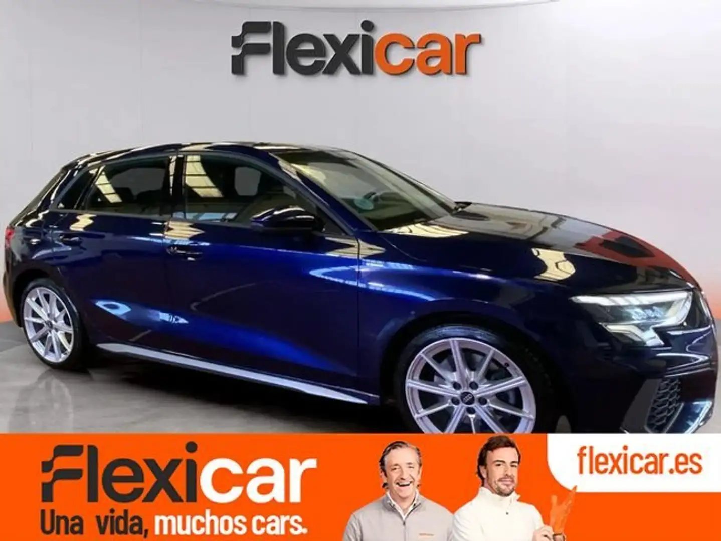 Audi A3 Sportback 35TDI S line S tronic Bleu - 1