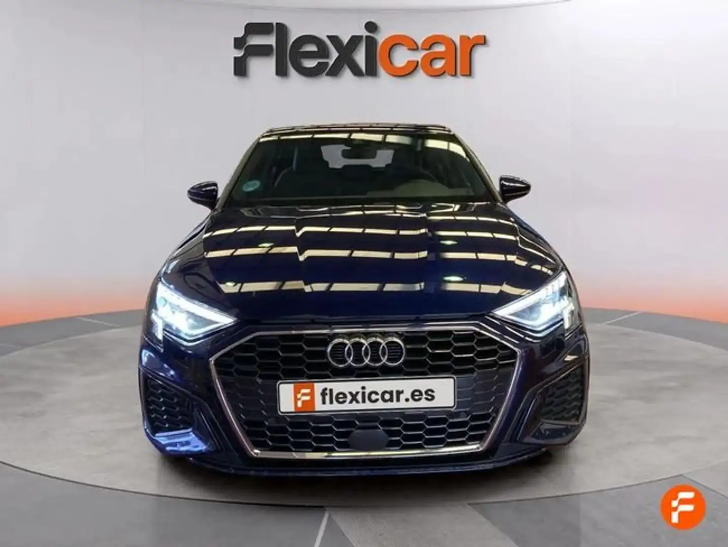 Audi A3 Sportback 35TDI S line S tronic Bleu - 2