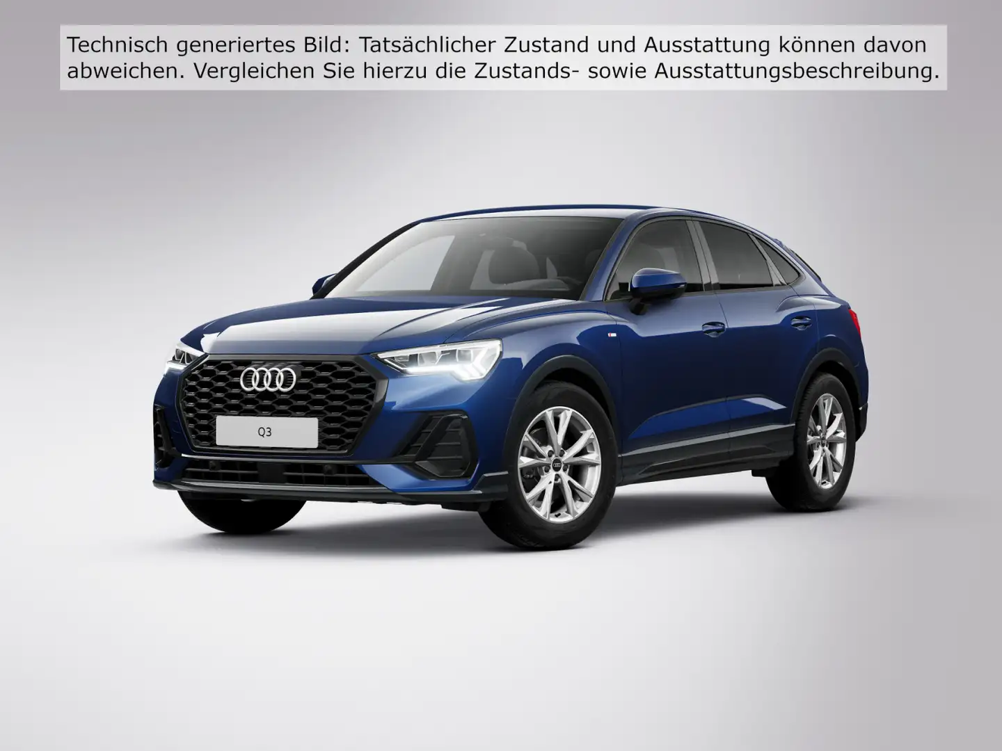Audi Q3 S-line 35 TFSI S-Tronic Blau - 2