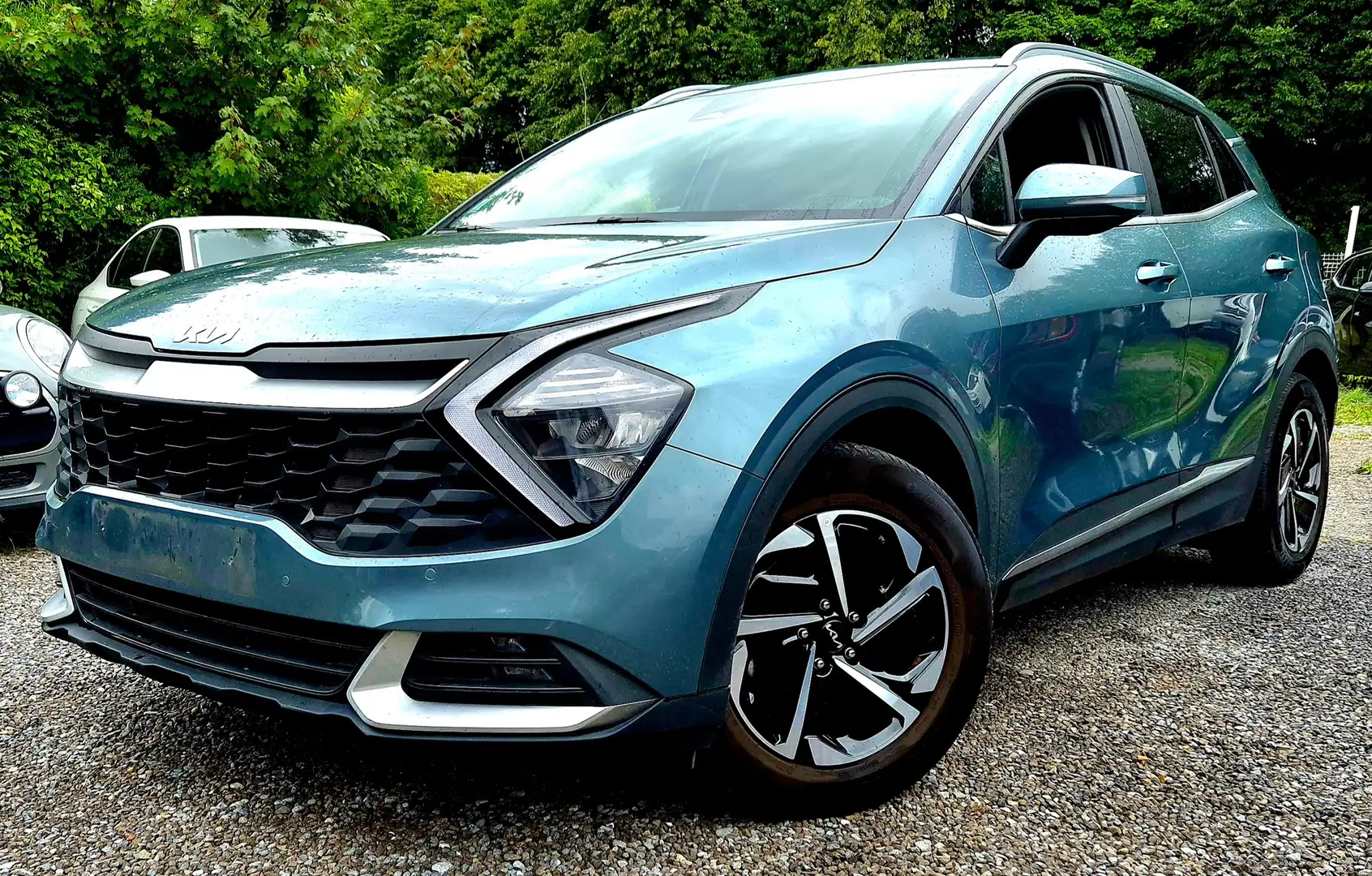 Kia Sportage Sportage 1.6 T-GDi Pulse TVA DEDUCTIBLE Bleu - 1