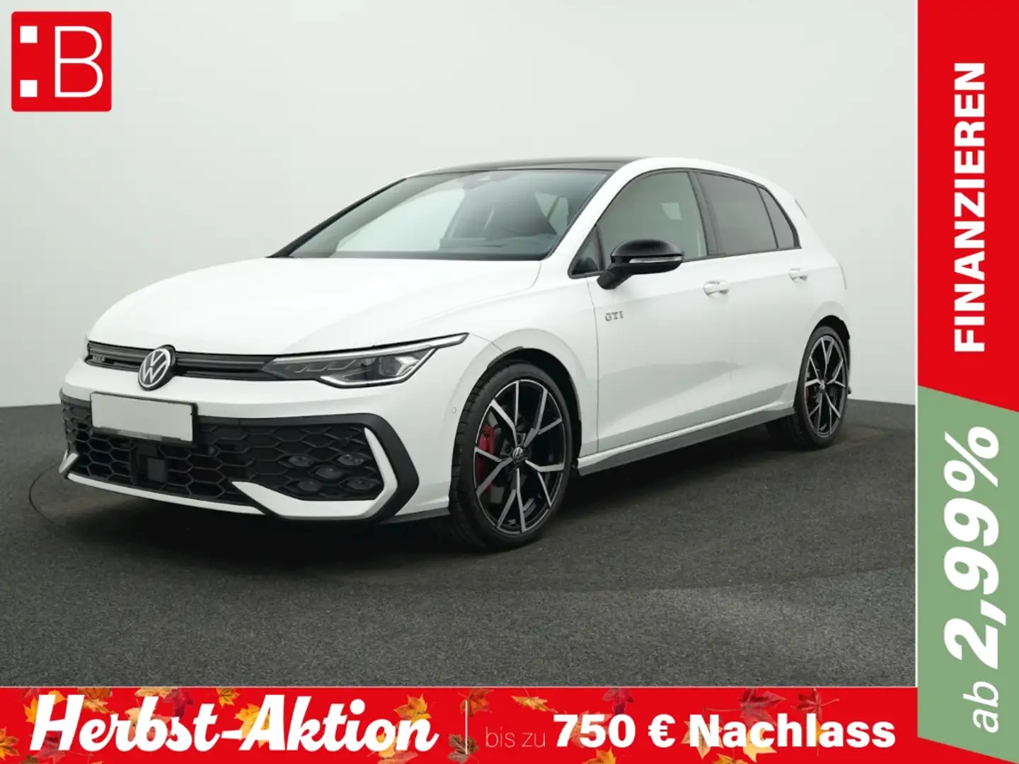 Volkswagen Golf GTI 8 2.0 TSI DSG FACELIFT BLACK-STYLE PANO TECHNIKPAK Weiß - 1