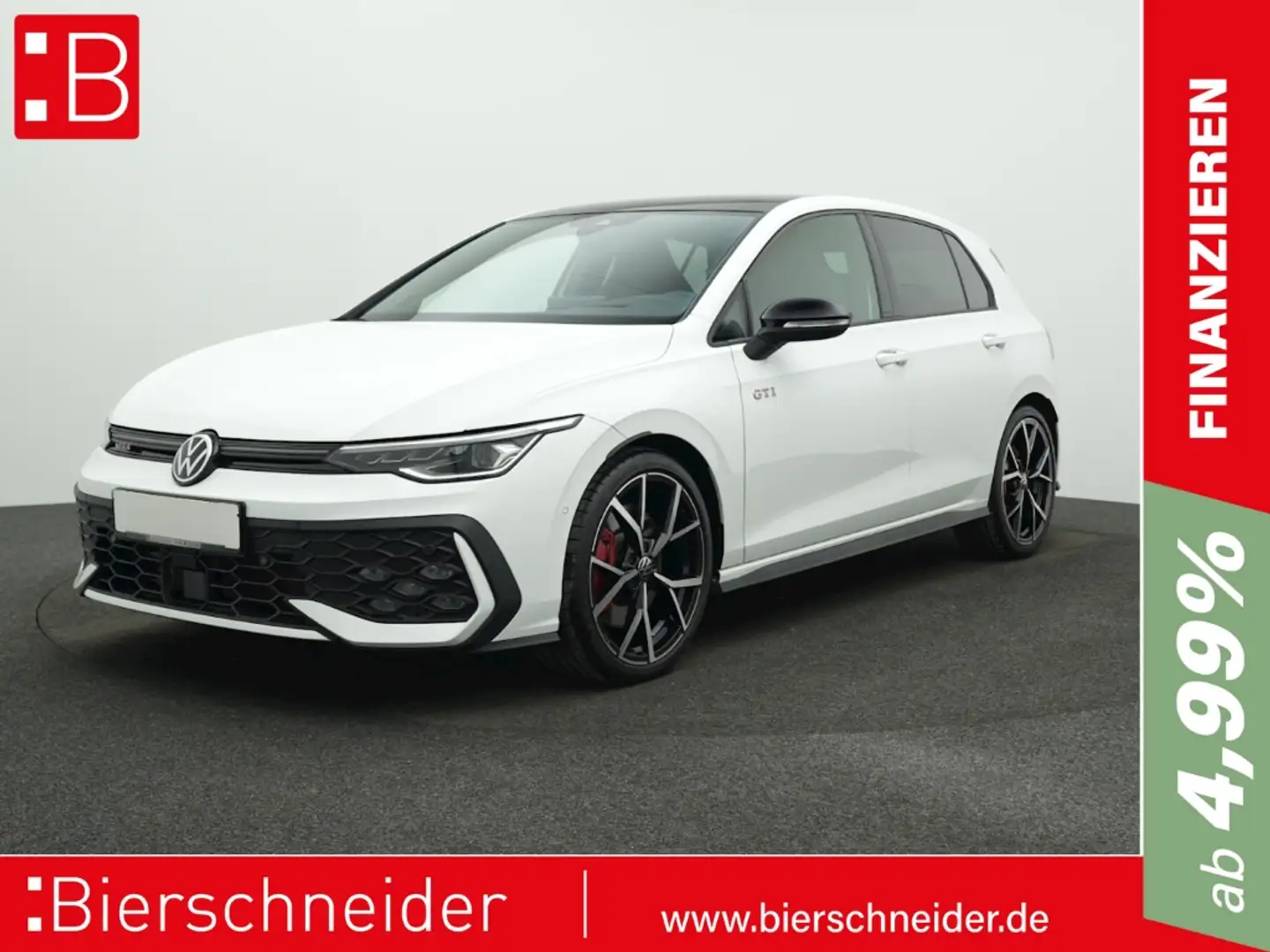 Volkswagen Golf GTI 8 2.0 TSI DSG BLACK STYLE PANO KAMERA HK LED+ NAVI Weiß - 1