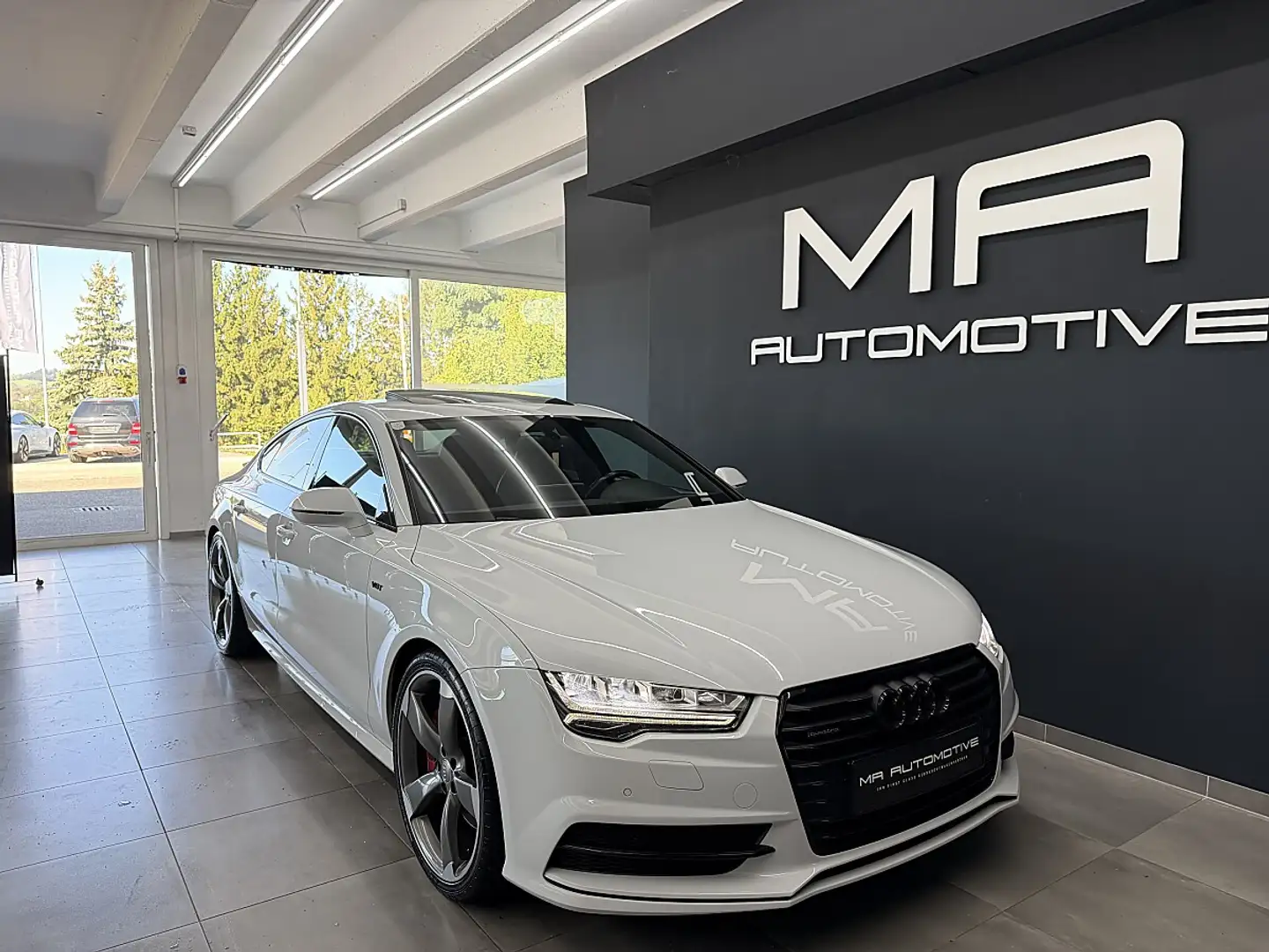 Audi A7 3.0 TDI diesel quattro competition *SHD*LED*AHK... Weiß - 2