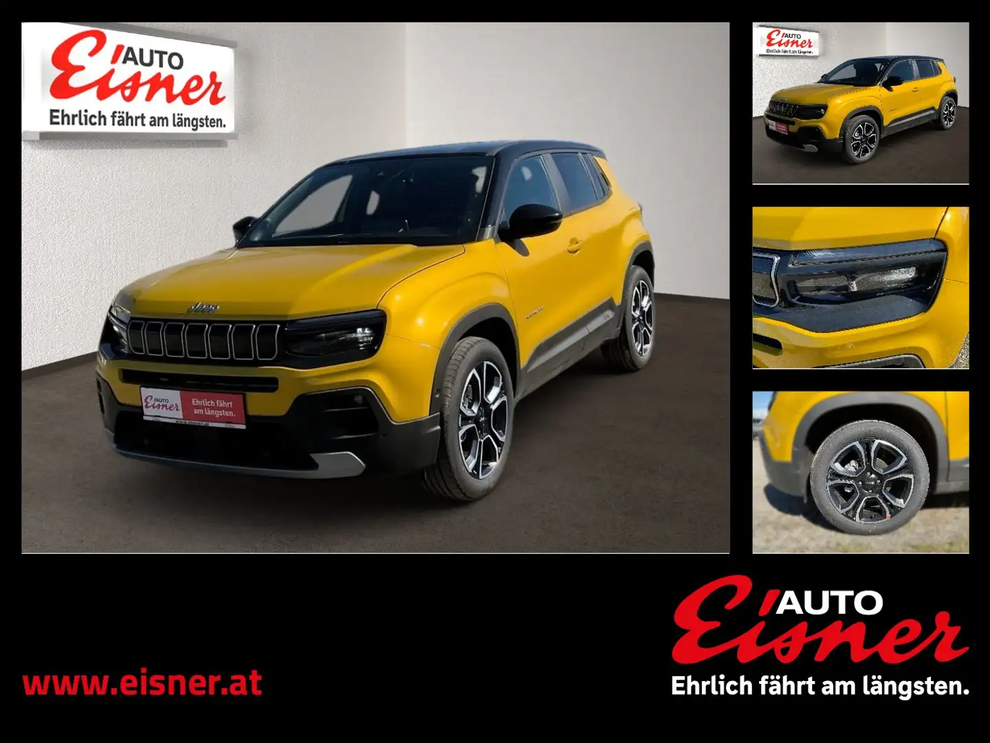 Jeep Avenger 1.2 T-GDI Summit ACC DynLicht Kam. LED Gelb - 1