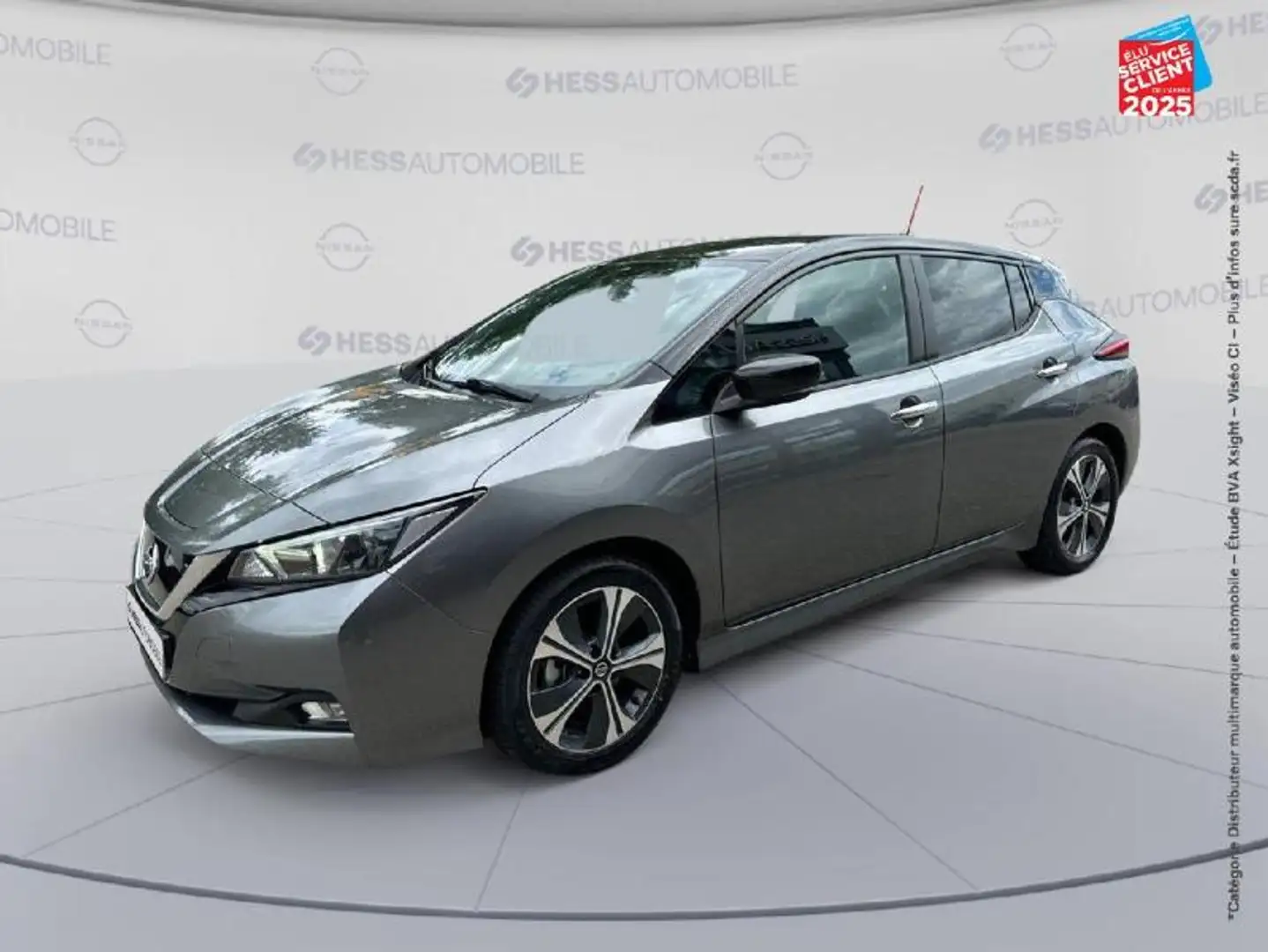 Nissan Leaf 150ch 40kWh 10ème Anniversaire 21 Gris - 1